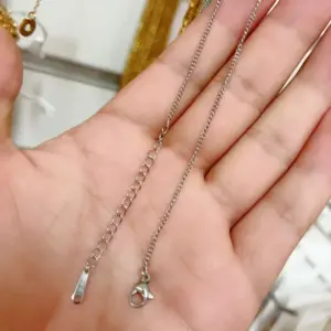 Curb Necklace [40 5] / Silver