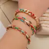 Wholesale Classic Style Geometric 304 Stainless Steel Cuban Link Chain Curb Chain Paperclip Chain Chain Bracelet In Bulk