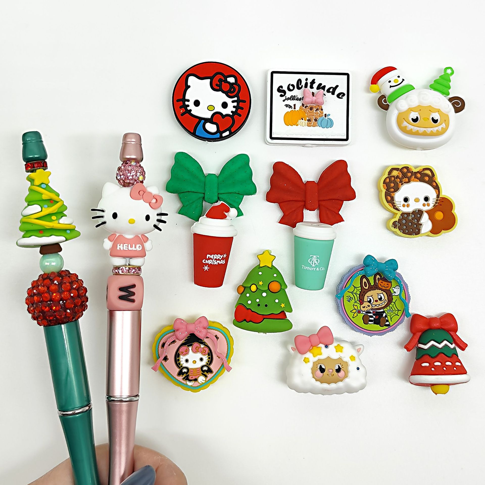 Wholesale Cartoon chilen's silicone beads