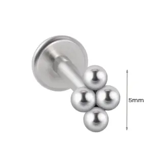 Style 4 / Stainless Steel Rod 1.2x8mm