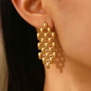 03 18K Real Gold Woven 2820