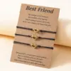 Wholesale New Knot Card Necklace Stainless Steel Fine Throwing 18k Real Gold Knotted Pendant Clavicle Chain