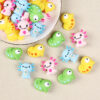 Wholesale Cross-border hot-selling 3D chameleon silicone beads DIY jewelry accessories beaded salamander focal beads loose beads