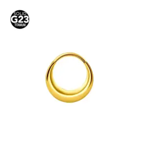Crescent Gold (Titanium) / 1.2x8mm
