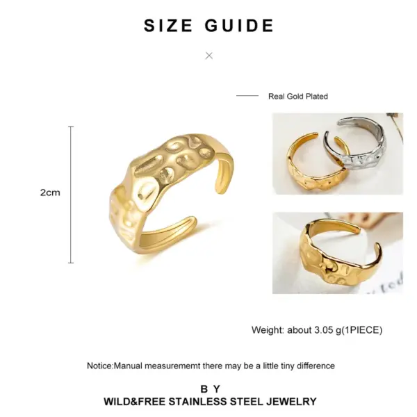 PVD Coated 18K Gold Real Gold Plated Geometric 304 Stainless Steel Simple Style Waterproof Non Tarnish