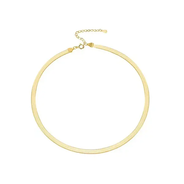 Wholesale PVD Coated Real Gold Plated Geometric 304 Stainless Steel Fashion Waterproof Non Tarnish 304 Stainless Steel Necklace