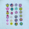 Wholesale Smiling Faces Various Series Silicone Cartoon Beads