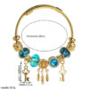 oly-bd94d759aa5d3a97b7a235181ff902ce Wholesale Pumeng.com Key Pendant Bracelet for Women - Trendy, Fashionable, Versatile, Stainless Steel Adjustable Bangle