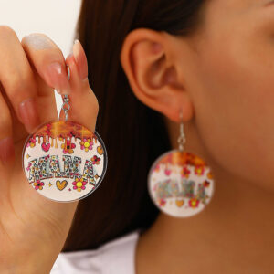 09 white k flower word N-1026