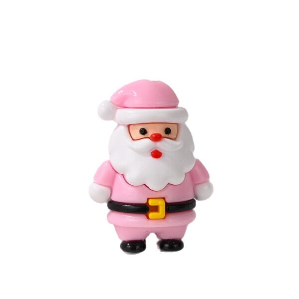 Wholesale Cartoon Santa Claus Beaded Rubber Beads