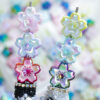 Wholesale Colorful Cherry Blossoms Acrylic Beads
