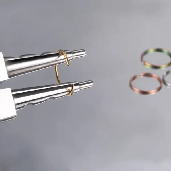 Fashion O-shape Stainless Steel Plating Nose Ring Nose Pin