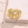 Wholesale Jewelry Vacation Modern Style Virgin Mary Heart Shape Jesus Copper Zircon 18K Gold Plated Polishing Plating Inlay Rings