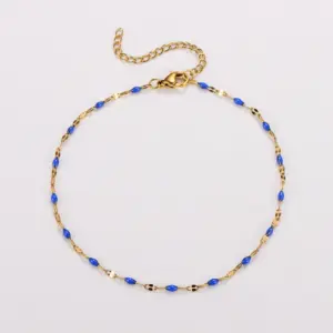 Royal Blue / Lip chain