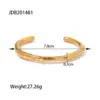 PVD Coated Real Gold Plated 16K White Pentagram Heart Shape 304 Stainless Steel Casual Modern Style Waterproof Non Tarnish Bracelets Bangle