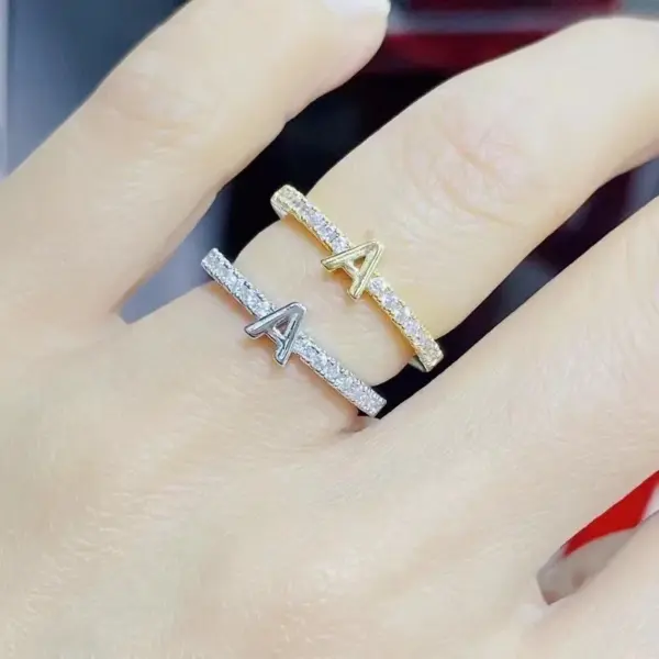 Copper 18K Gold Plated Plating Copper Rings