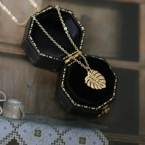 Wholesale PVD Coated Real Gold Plated 18K Gold 304 Stainless Steel Waterproof Non Tarnish 304 Stainless Steel Necklace