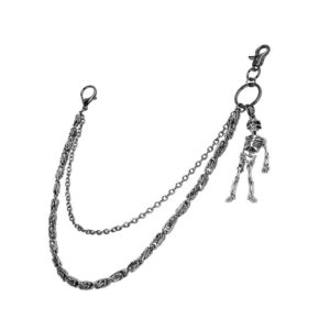 Wholesale Punk Gothic Hip Hop Jewelry & Accessories Wallet Chain Pants Chain Pocket Watch Chain Wallet Chain