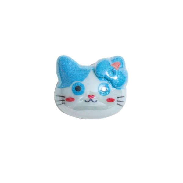 Wholesale 10pcs Cartoon Cat Acrylic Beads