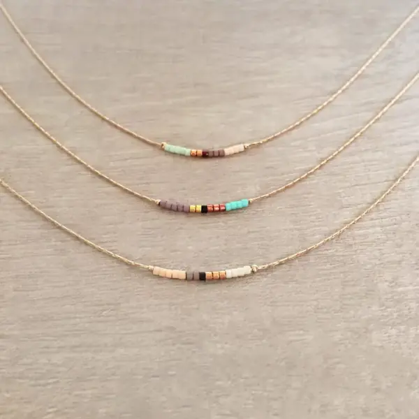 Bohemian Round Copper 14k Gold Plated Necklace In Bulk