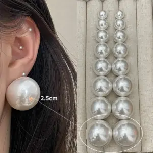 3875-2.5cm (blogger Recommended) Earring Style