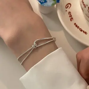 Wholesale Casual Simple Style Solid Color Copper Plating Bracelets