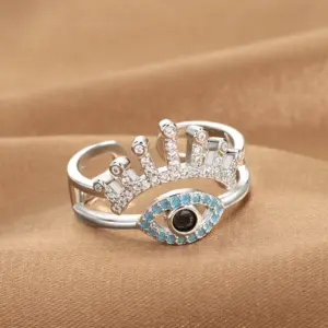 Q-J090 White Gold Color / Adjustable Opening