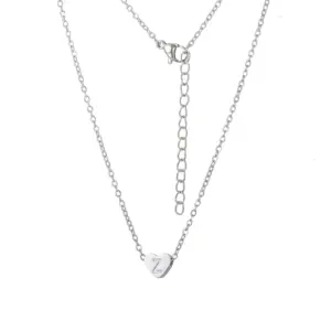 Steel Heart Necklace / Z