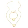 Wholesale Ion Plating (IP) 18K Gold Plated Heart Shape 304 Stainless Steel Elegant Waterproof Non Tarnish 304 Stainless Steel Pendant Necklace