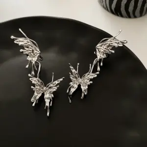 34 Silver Needle. Ear Studs and Ear Clips