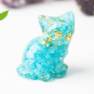 aquamarine treasure / Size: 3.2*3.3*4cm