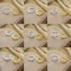 Wholesale Copper 18K Gold Plated Simple Style Shiny Plating Snake Rings