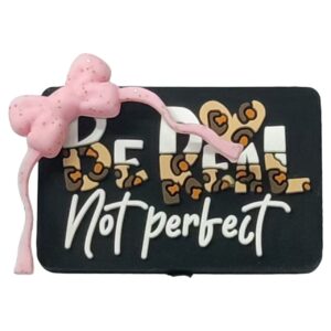 Letters - BE REAL (Black + Bow Glitter)