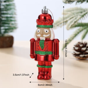 Red Walnut Soldier Pendant