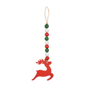 Elk tag beaded L101