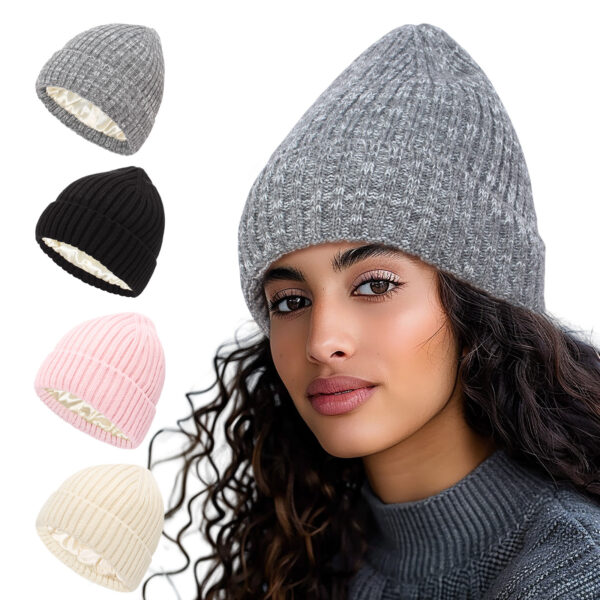 Wholesale Autumn and winter popular hat children's new colored warm wool hat men's and women's European and American all-match parent-child pullover knitted hat