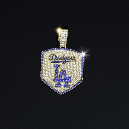 Wholesale Baseball Team Necklace Hip Hop Cuban Chain