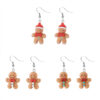 oly-be9370489518c2aac71063549df7d104 Wholesale Cute Christmas gingerbread man earrings