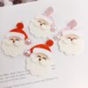 Wholesale Three-Dimensional Acrylic Sheet Christmas Earrings Holiday Ornaments