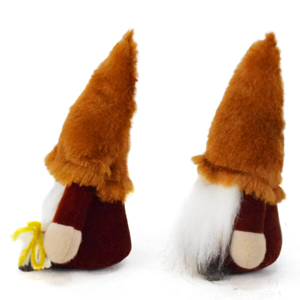 Wholesale Harvest Festival Autumn Faceless Doll Rudolph Elf Doll Goblin Brown Stuffed Gnome Ornament