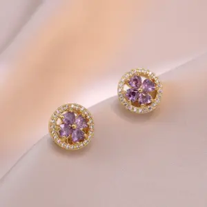 E0007 Gold Earrings