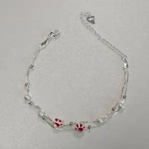 Double-Layer Double-Sided Cat's Paw Bracelet (Epoxy New Year Red)