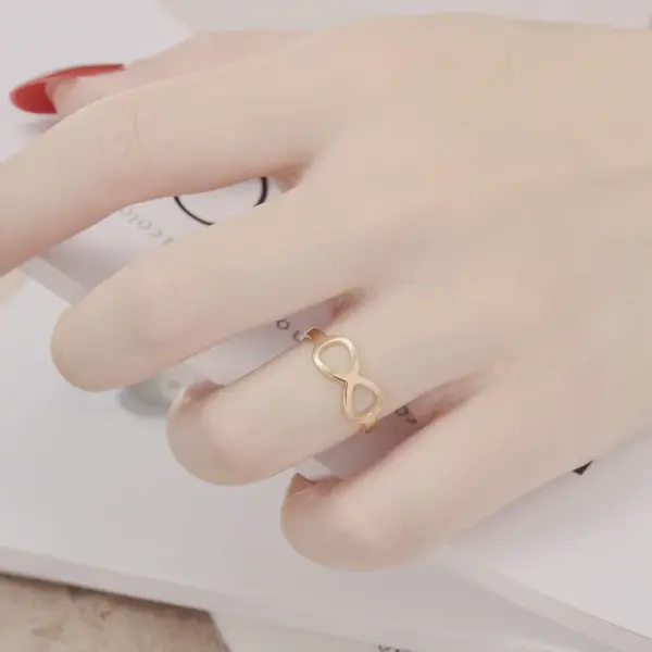Wholesale Real Gold Plated 201 Stainless Steel PVD Coated Bow Knot Waterproof Non Tarnish For Unisex