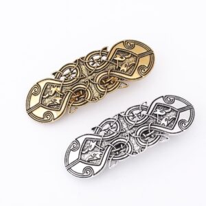 Wholesale 2024 New Popular Retro Hairpin Ancient Coat Alloy Headwear Women's Antique Spring Clip European and American Fashion Top Clip Hair Accessories