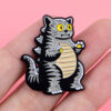 Wholesale Cartoon Quote Yak Brooch Metal Brooch Badge