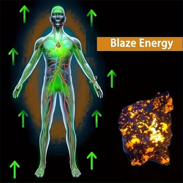 Wholesale 6/8/10mm Natural Flame Stone Bead Bracelet European and American Cross-border Aggressive Hip Hop Punk Beaded Bead Bracelet Male