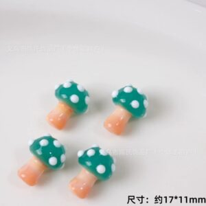 Green meat powder mushroom