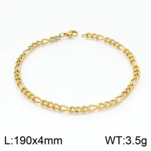 Gold 4mm / 19cm
