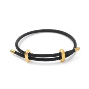 Black / Brass 18K Gold Material