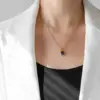 oly-bf40e89b7b1b84f91ed62dd157260f2a Wholesale PVD Coated Real Gold Plated 18K Gold Heart 304 Stainless Steel Titanium Steel Waterproof Non Tarnish 304 Stainless Steel Titanium Steel Necklace